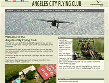 Tablet Screenshot of angelesflying.com